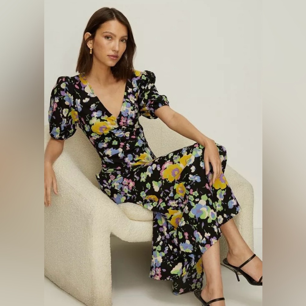 NWT Multi tiered maxi dress